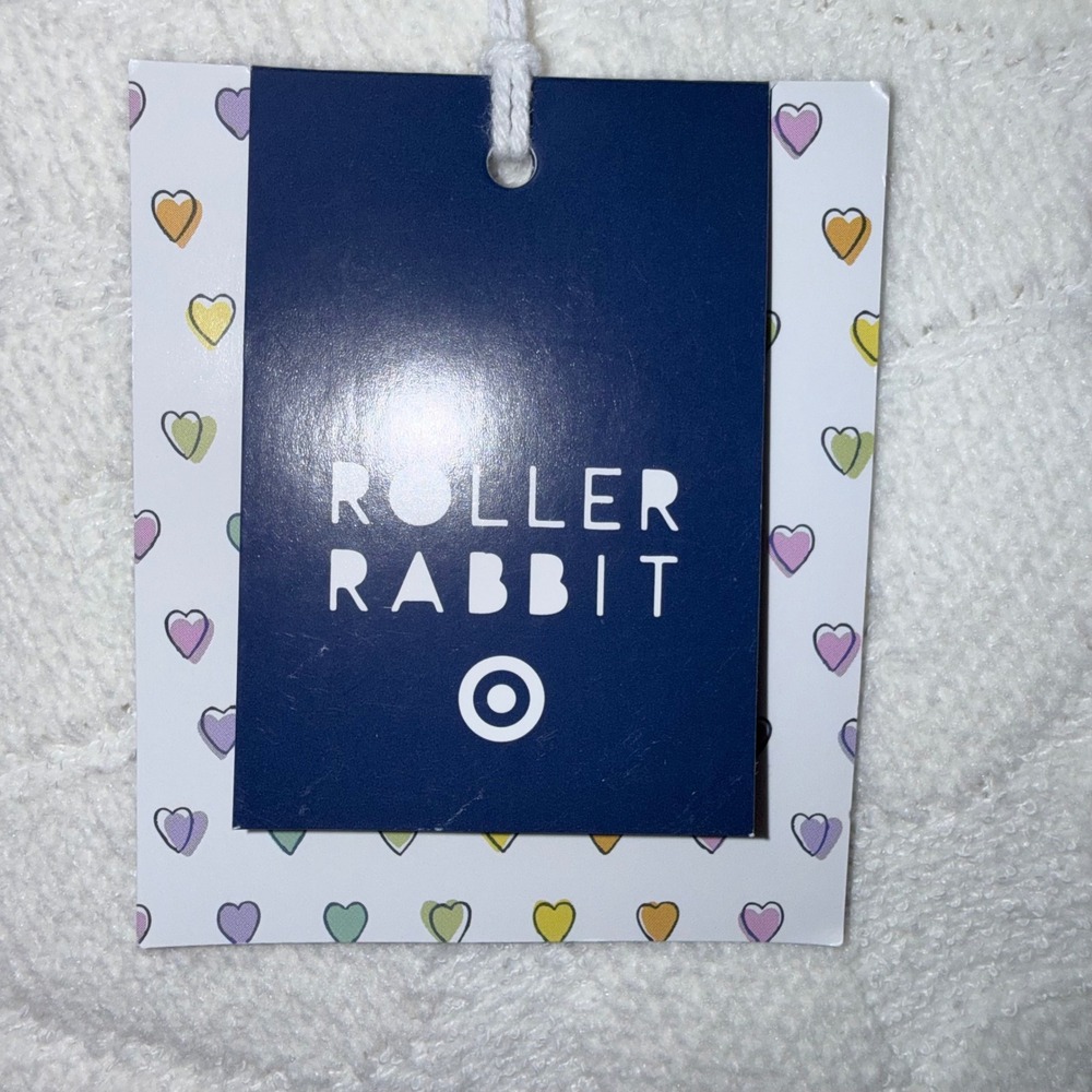 Roller Rabbit x Target Medium Daisy Floral Embossed Terry Drawstring Shorts - Picture 7 of 8
